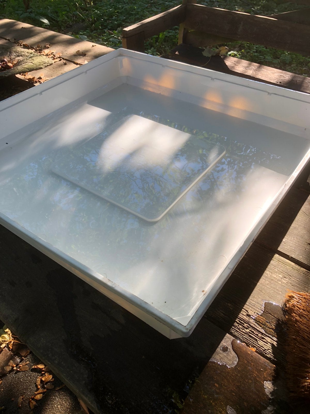 Lekbak voor bv. wasmachine, Witgoed en Apparatuur, Ophalen, Zo goed als nieuw