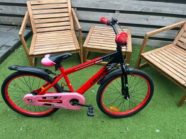 Cross BMX fiets 22 inch, Ophalen, Gebruikt, Staal, Stuur 360° draaibaar