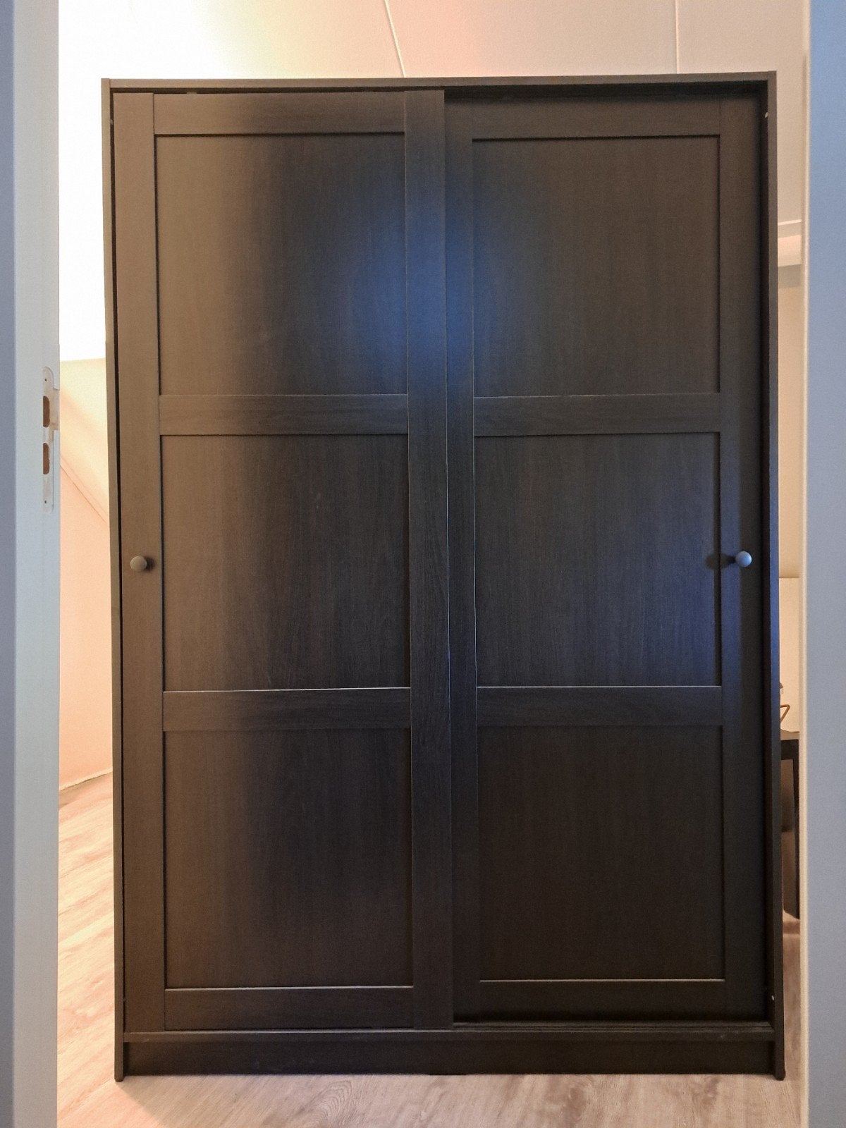 Ikea Rakkestad schuifdeurkast, Huis en Inrichting, Kasten | Kledingkasten, Ophalen, Met deur(en), Gebruikt, 100 tot 150 cm
