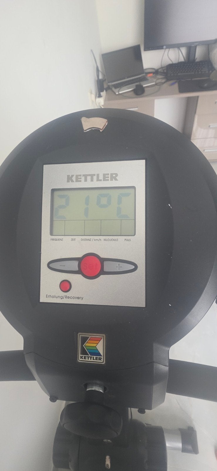 Kettler Corsa Hometrainer, Ophalen, Zo goed als nieuw, Metaal, Benen