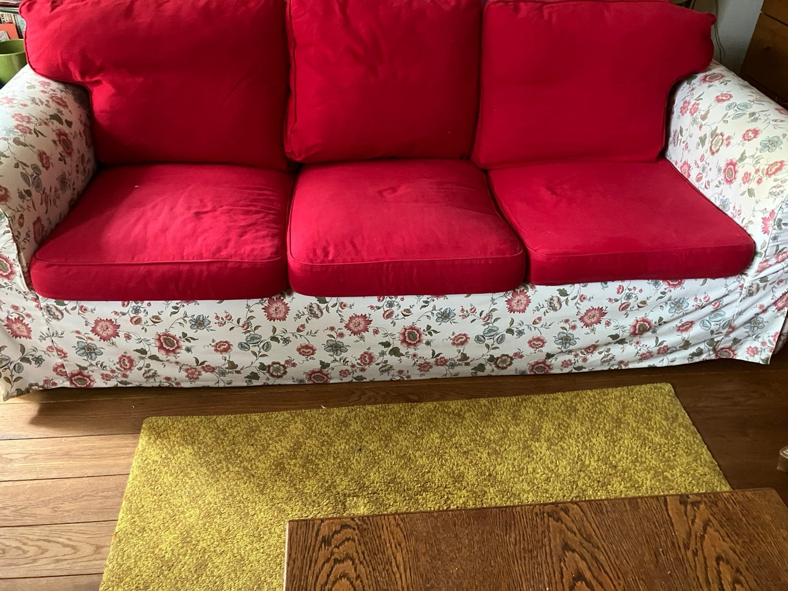 Ikea  3 zits bank, Ophalen, Zo goed als nieuw, 75 tot 100 cm, Tweepersoons
