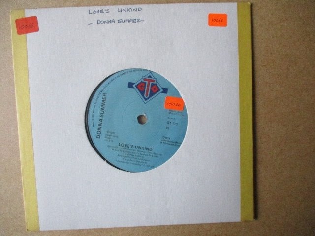 s4398 donna summer - loves unkind, Ophalen, Gebruikt, 7 inch, Overige genres