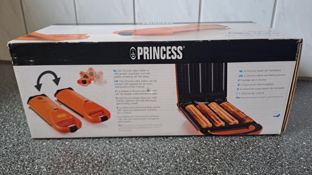 Princess Churros Maker - Maak thuis heerlijke churros., Nieuw, Ophalen of Verzenden, Princess, N.v.t