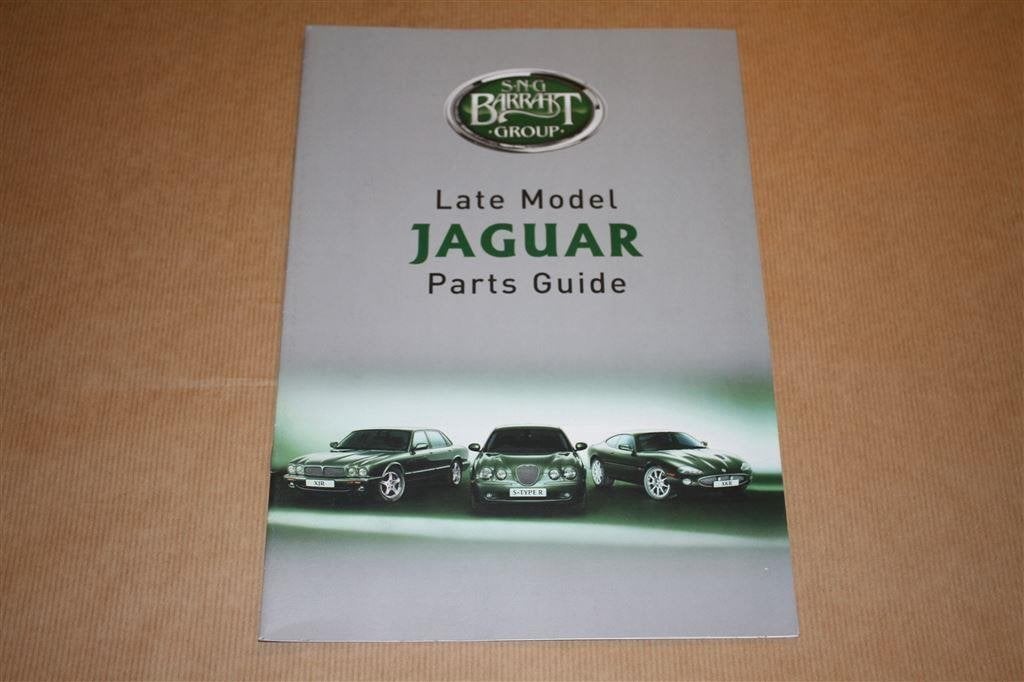 Jaguar Late Model Parts Guide, Ophalen of Verzenden