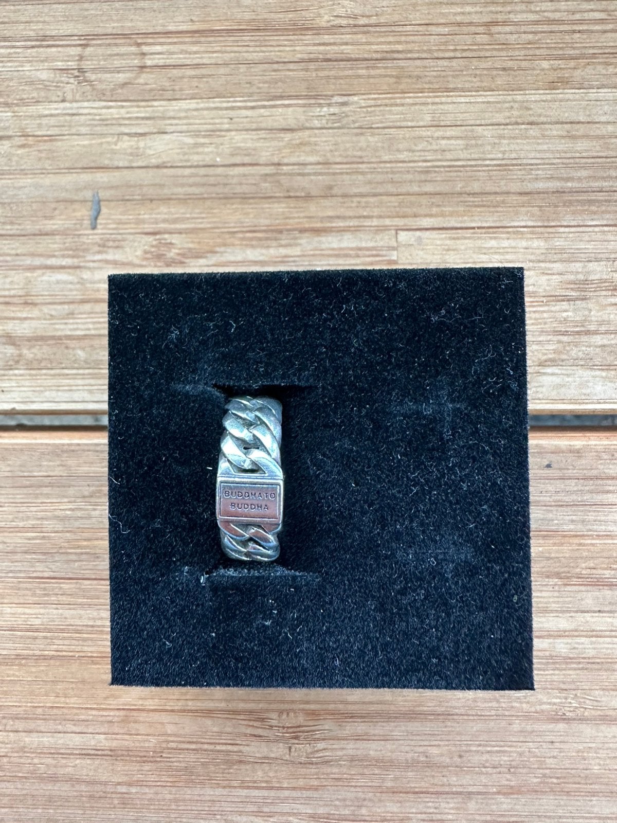 Buddha to Buddha Nathalie Small ring maat 18, Ophalen of Verzenden, Zo goed als nieuw, Zilver, Overige merken