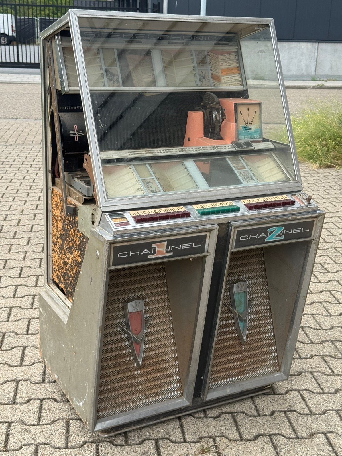 JUKEBOX DEAL : SEEBURG CHANNEL # 222 jukebox
