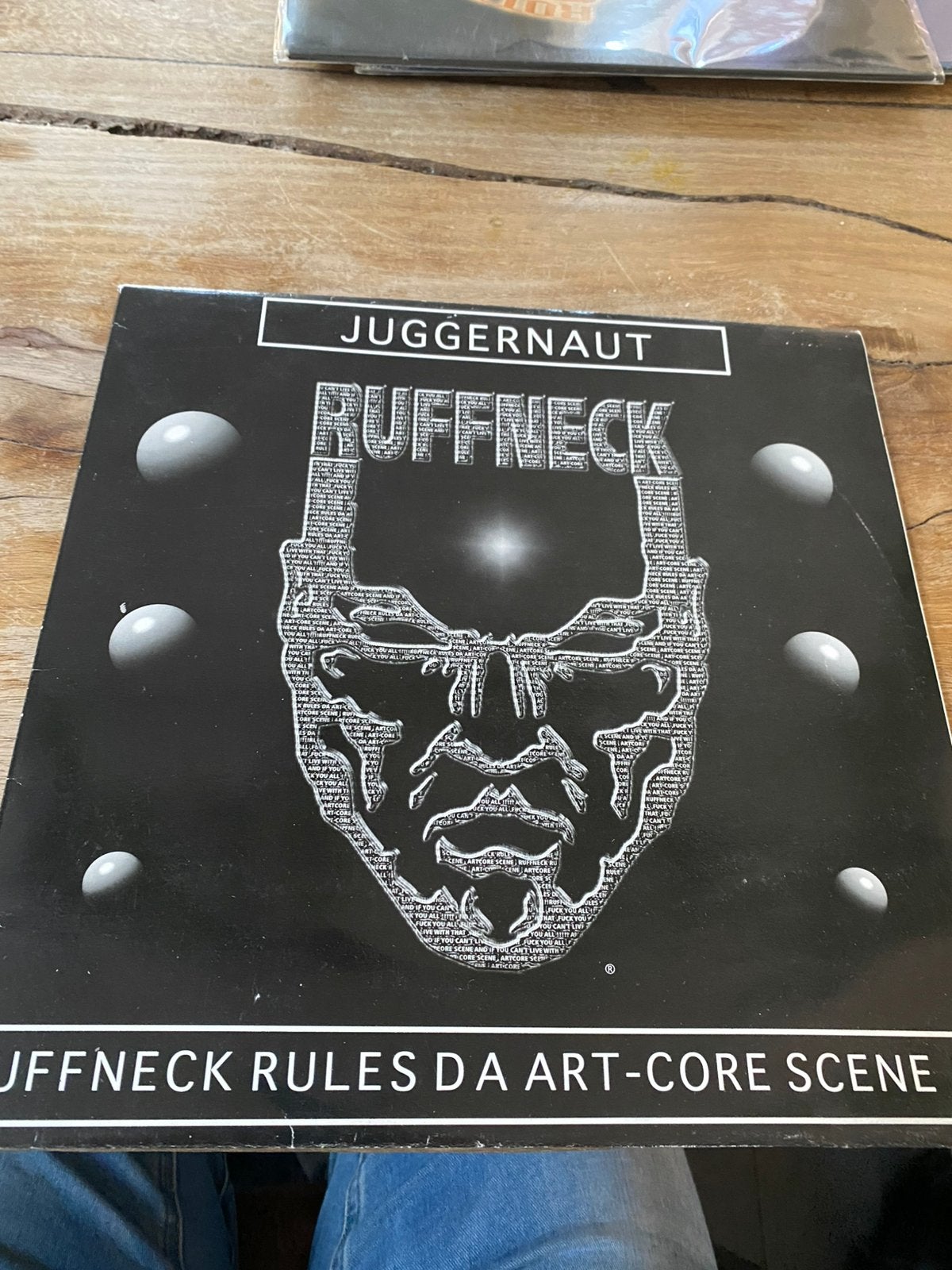 Ruffneck juggernaut Rotterdam hardcore gabber, Cd's en Dvd's, Vinyl | Dance en House, Ophalen, Zo goed als nieuw, Overige formaten