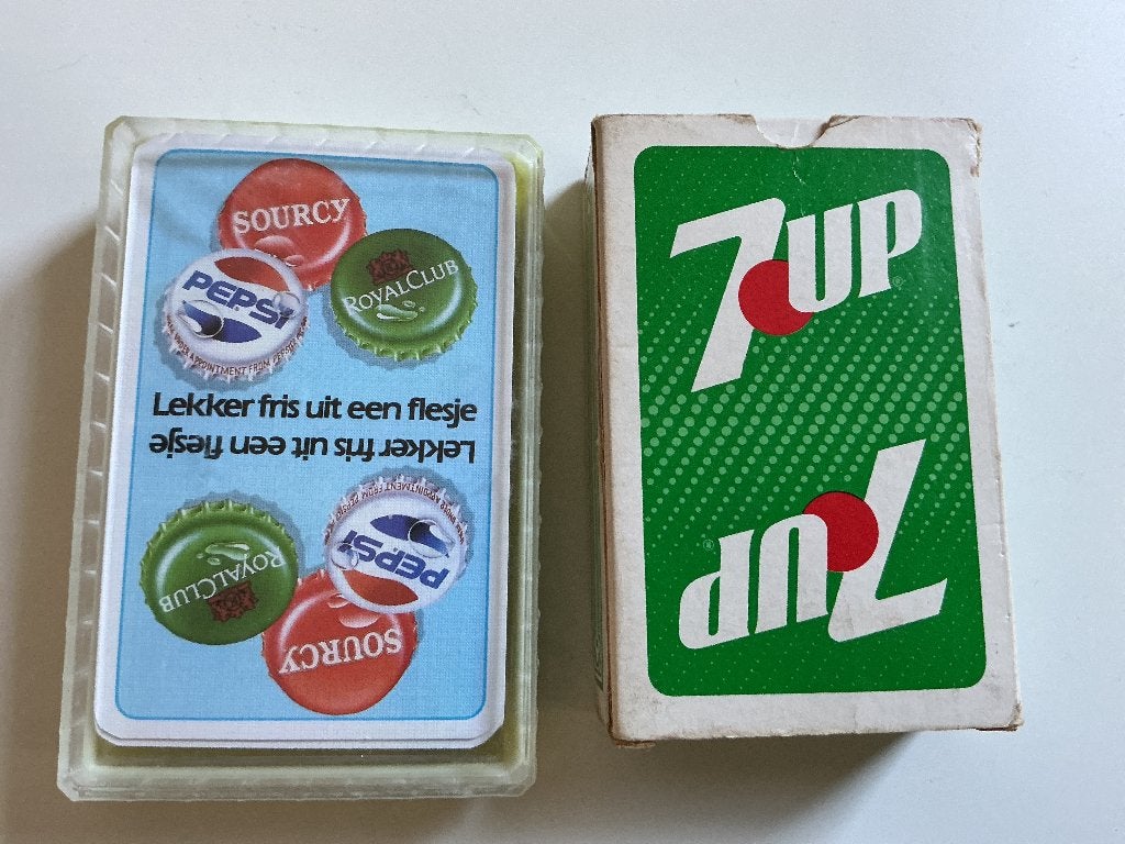 Speelkaarten Frisdrank, Ophalen of Verzenden, Zo goed als nieuw, Speelkaart(en)