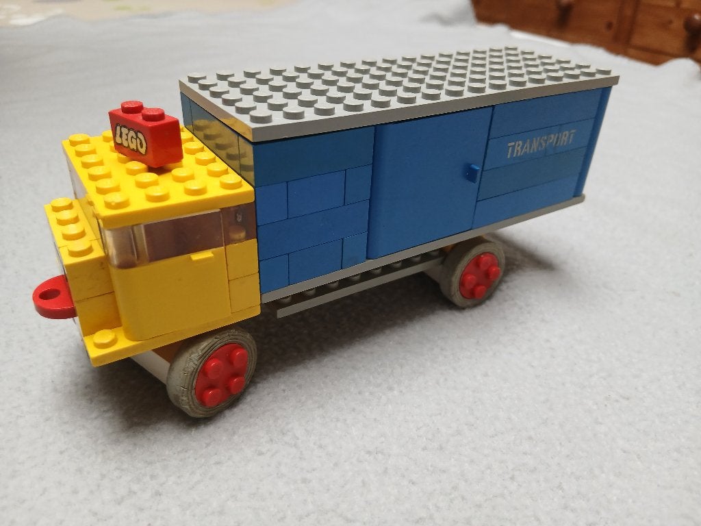 Lego 333-2 delivery truck uit 1967 vintage, Gebruikt, Overige thema's, Lego, Ophalen of Verzenden