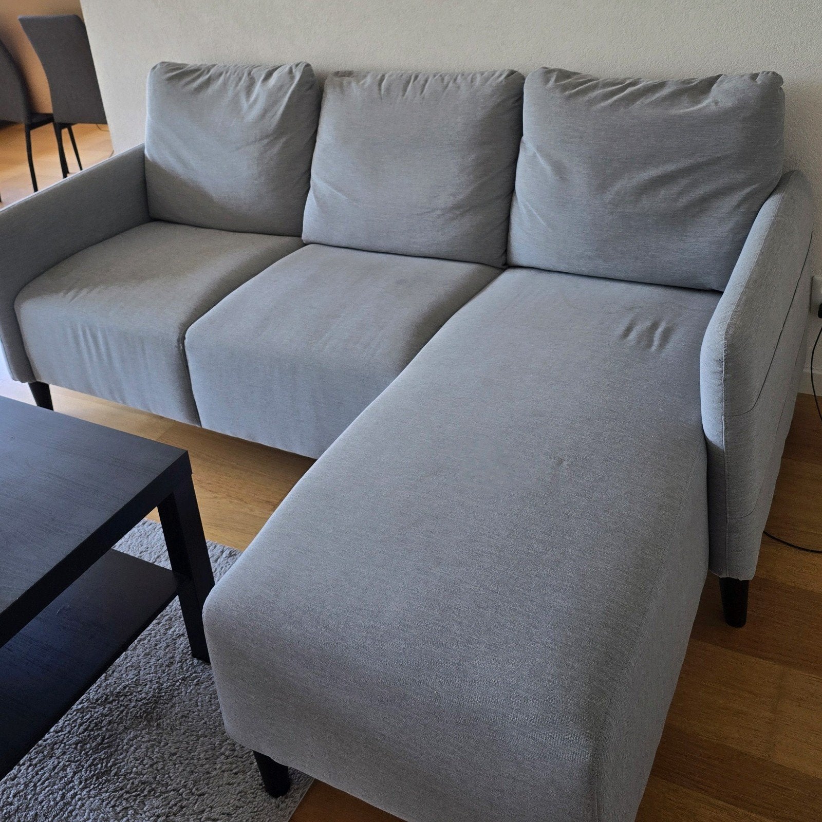 IKEA ANGERSBY 3 - Seater Sofa/ Chaise Longue - Moving Sale, Huis en Inrichting, Banken | Bankstellen, Ophalen, Gebruikt, 125 tot 150 cm