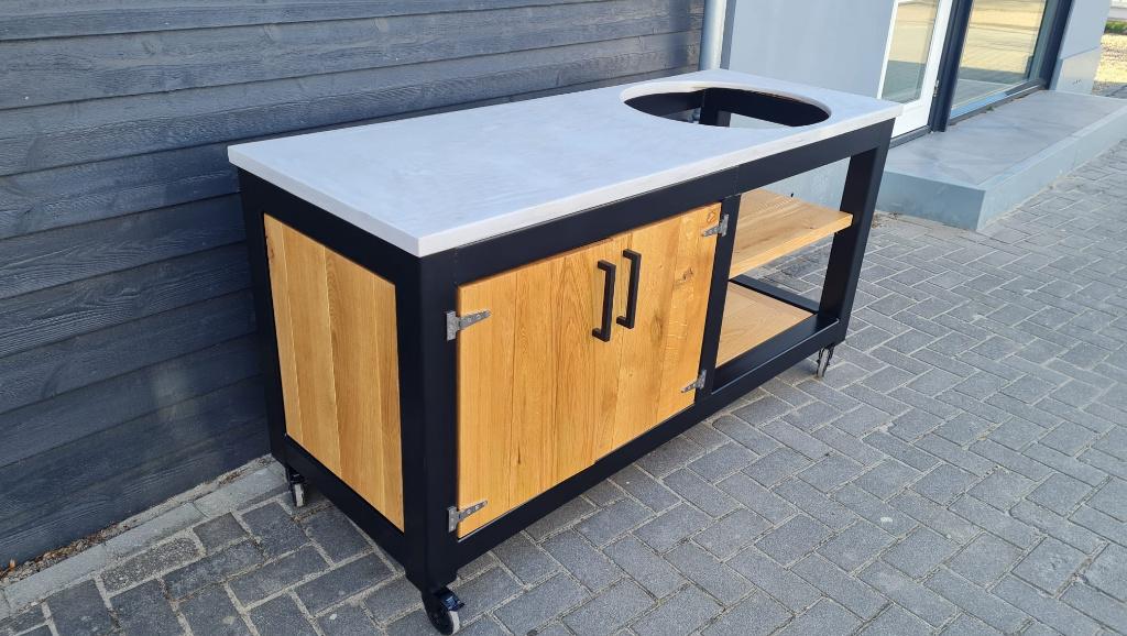 Kamado meubel, buitenkeuken, kamado, BBQ meubel, Ophalen, Nieuw, Houtskool, Vrijstaand