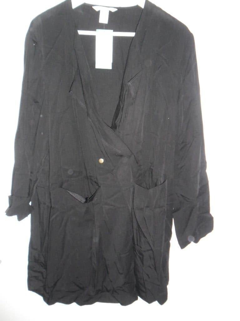 H&M Zwart Dun Jasje Met Drukknopen Maat 46 (NIEUW), H&M, Zwart, Maat 46/48 (XL) of groter, Nieuw