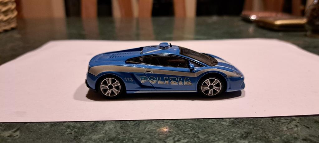Lamborghini gallardo lp560 4 polizia 1:43, Hobby en Vrije tijd, Modelauto's | 1:43, Ophalen of Verzenden, Auto, Overige merken