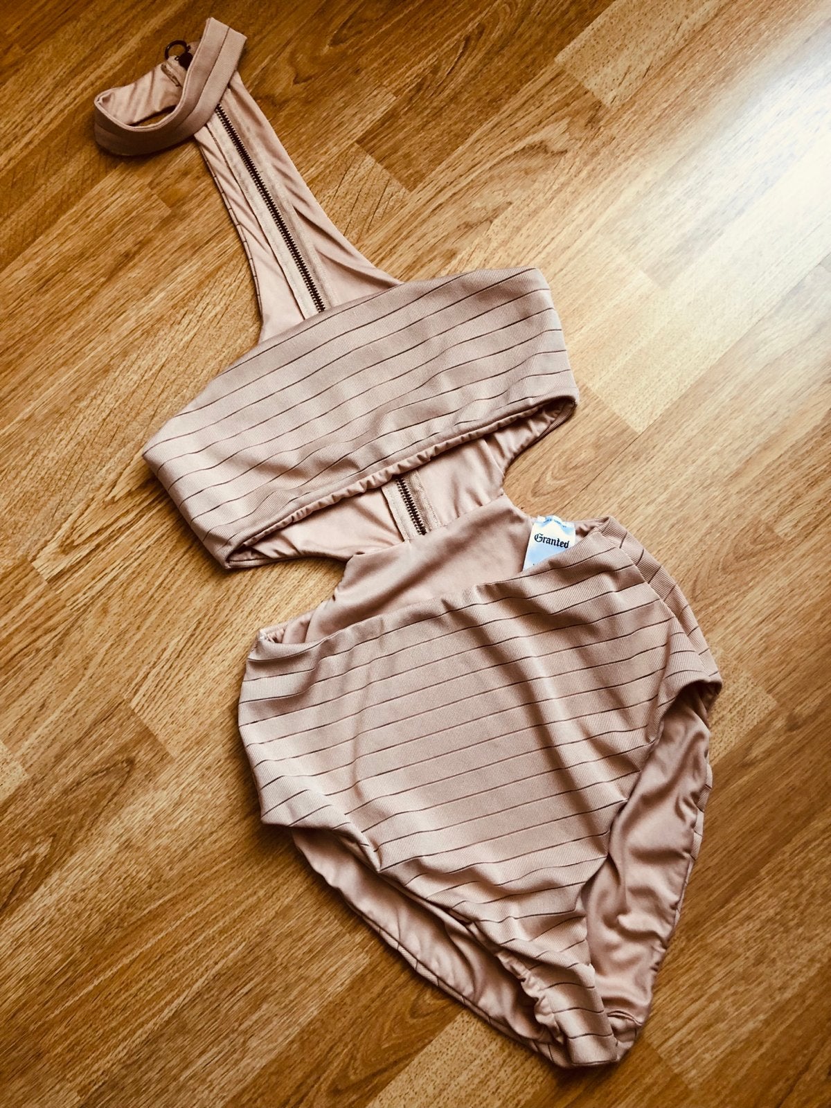 Nieuw Granted badpak met rits -, Ophalen of Verzenden, Zo goed als nieuw, Beige, Badpak