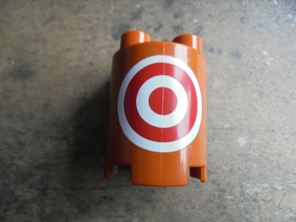 Lego Duplo Brick 2x2x2 Round (zie foto's) 8, Ophalen of Verzenden, Gebruikt, Losse stenen, Duplo