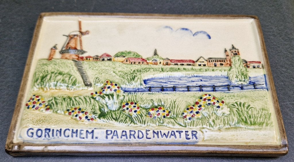 KLINKENBERG Zeist handbesch. tegel Gorinchem Paardenwater, Ophalen of Verzenden