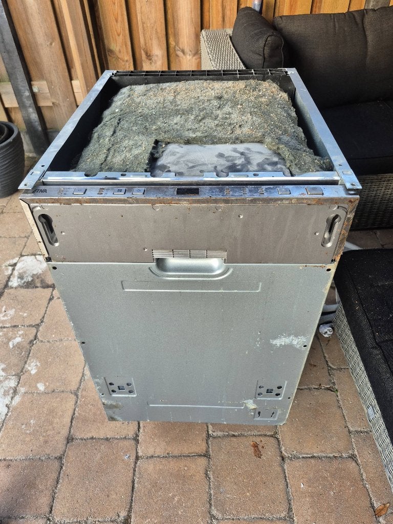 Vaatwasser inbouw, Witgoed en Apparatuur, Vaatwasmachines, Gebruikt, Minder dan 85 cm, Ophalen of Verzenden, Inbouw