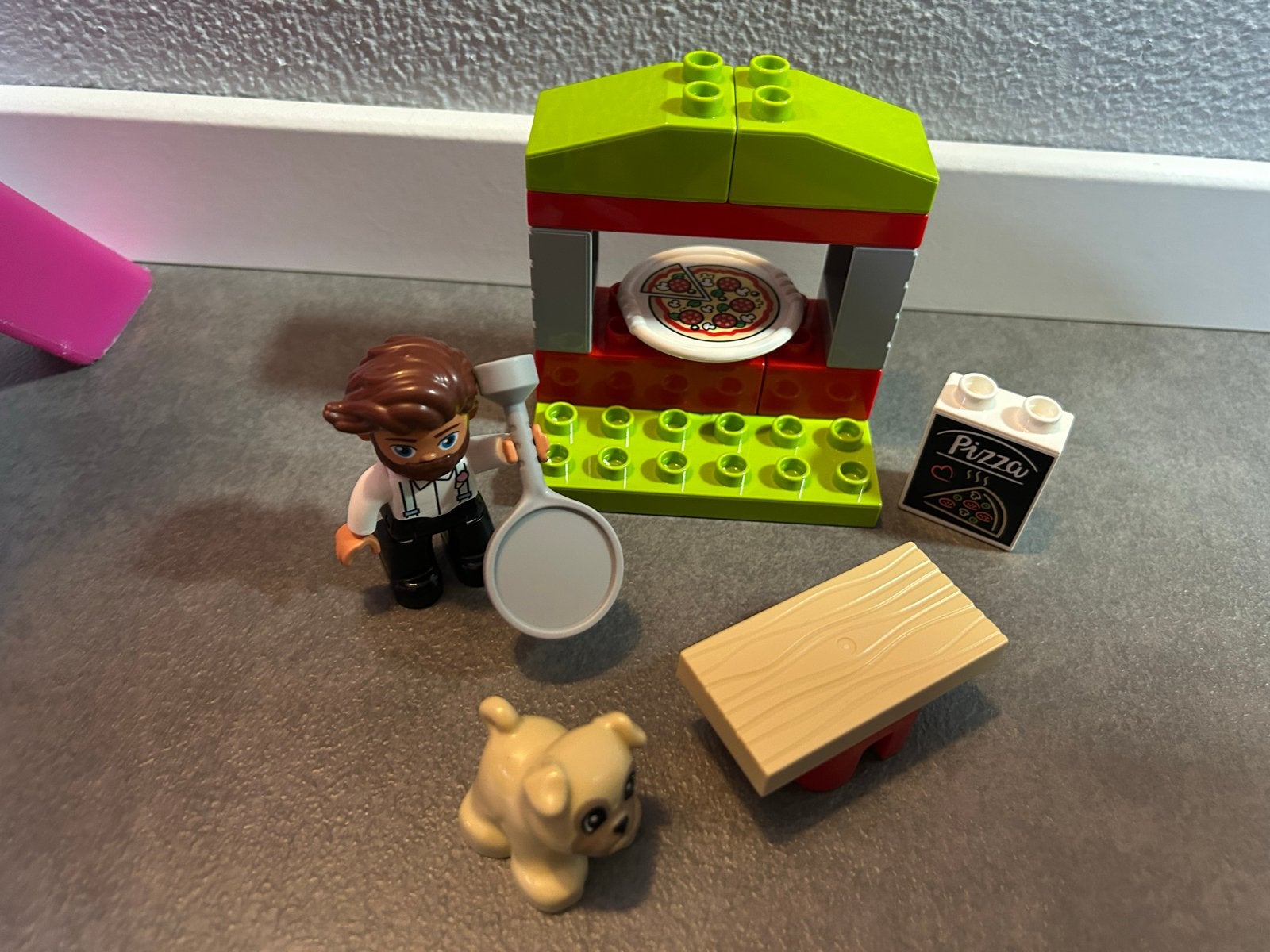 Lego Duplo Pizzeria Set 10927 - Compleet met doos, Overige thema's, Ophalen of Verzenden, Zo goed als nieuw, Compleet