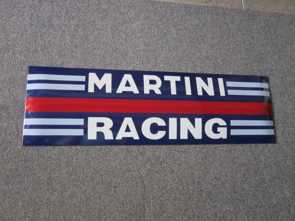 MARTINI EMAILLE RECLAMEBORD, Verzamelen, Ophalen, Zo goed als nieuw, Reclamebord