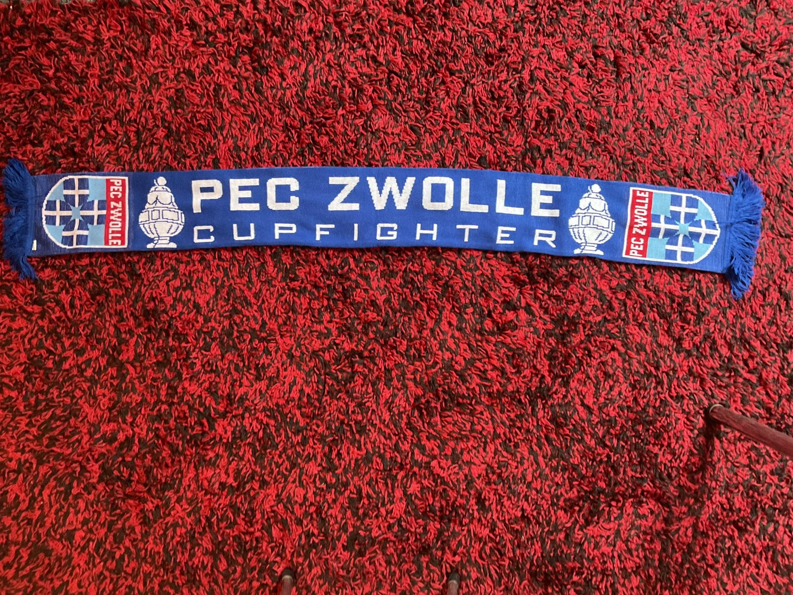 PEC Zwolle Cupfighter sjaal, Ophalen, Zo goed als nieuw, Clubaccessoires