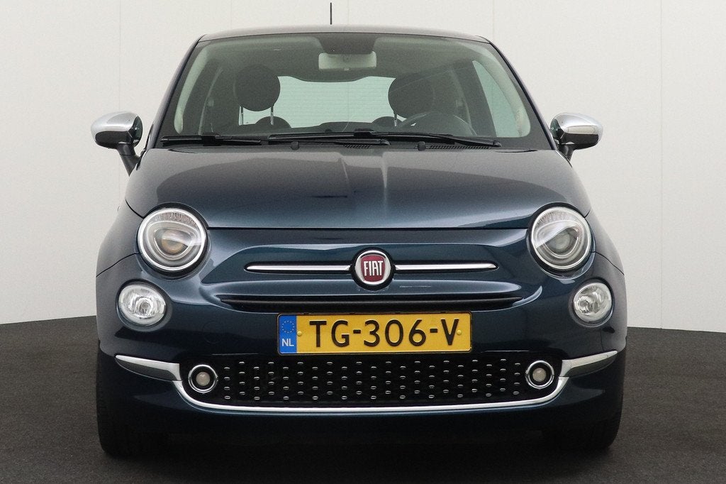 Fiat 500 0.9 81 PK TwinAir Turbo Collezione Pano-dak Leder N, Auto's, Fiat, Voorwielaandrijving, Gebruikt, 905 kg, Bedrijf