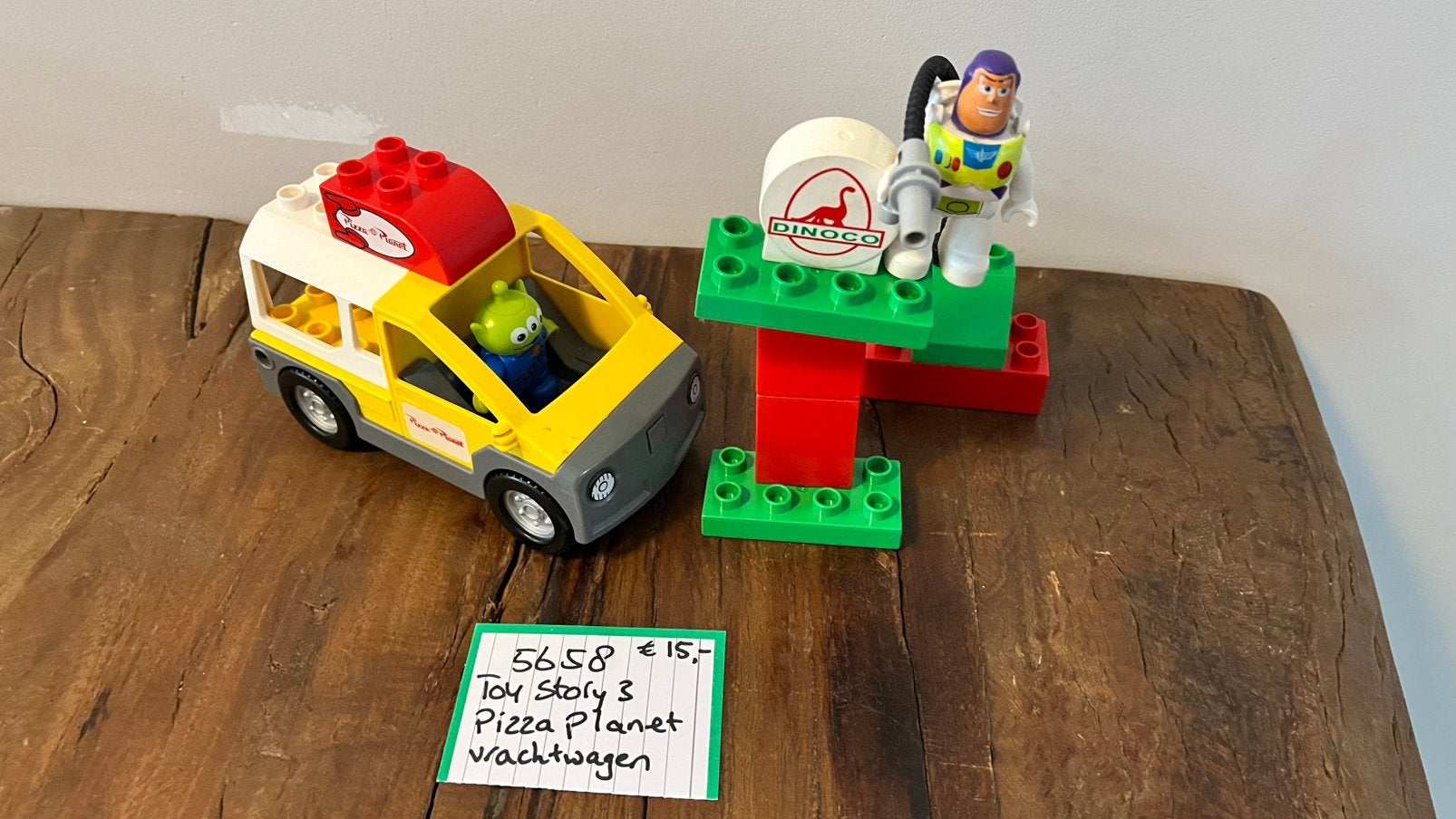 Duplo 5658 Toy Story3 Pizza Planet, Kinderen en Baby's, Ophalen of Verzenden, Zo goed als nieuw, Duplo