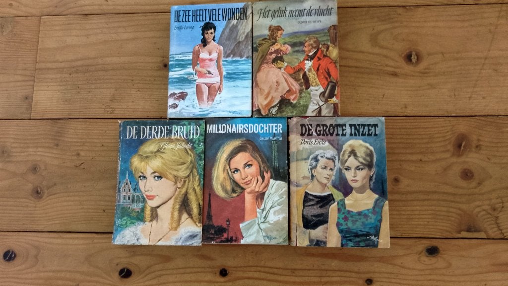 Romans,  jaren 60( 5x), Boeken, Romans, Gelezen, Ophalen of Verzenden