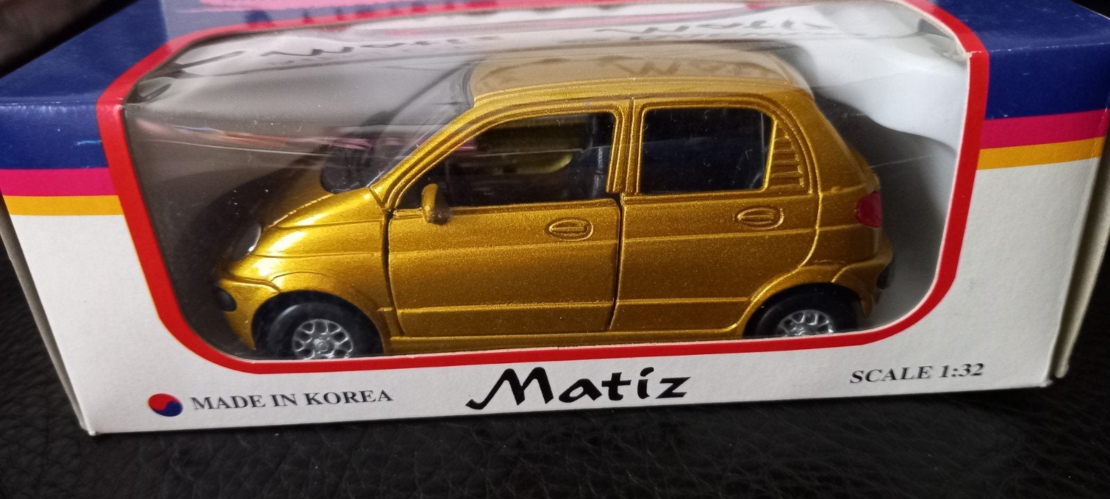 C-M TOYS DAEWOO MATIZ GOLD MADE IN KOREA 1:32, Verzenden, Nieuw, Auto, Overige merken