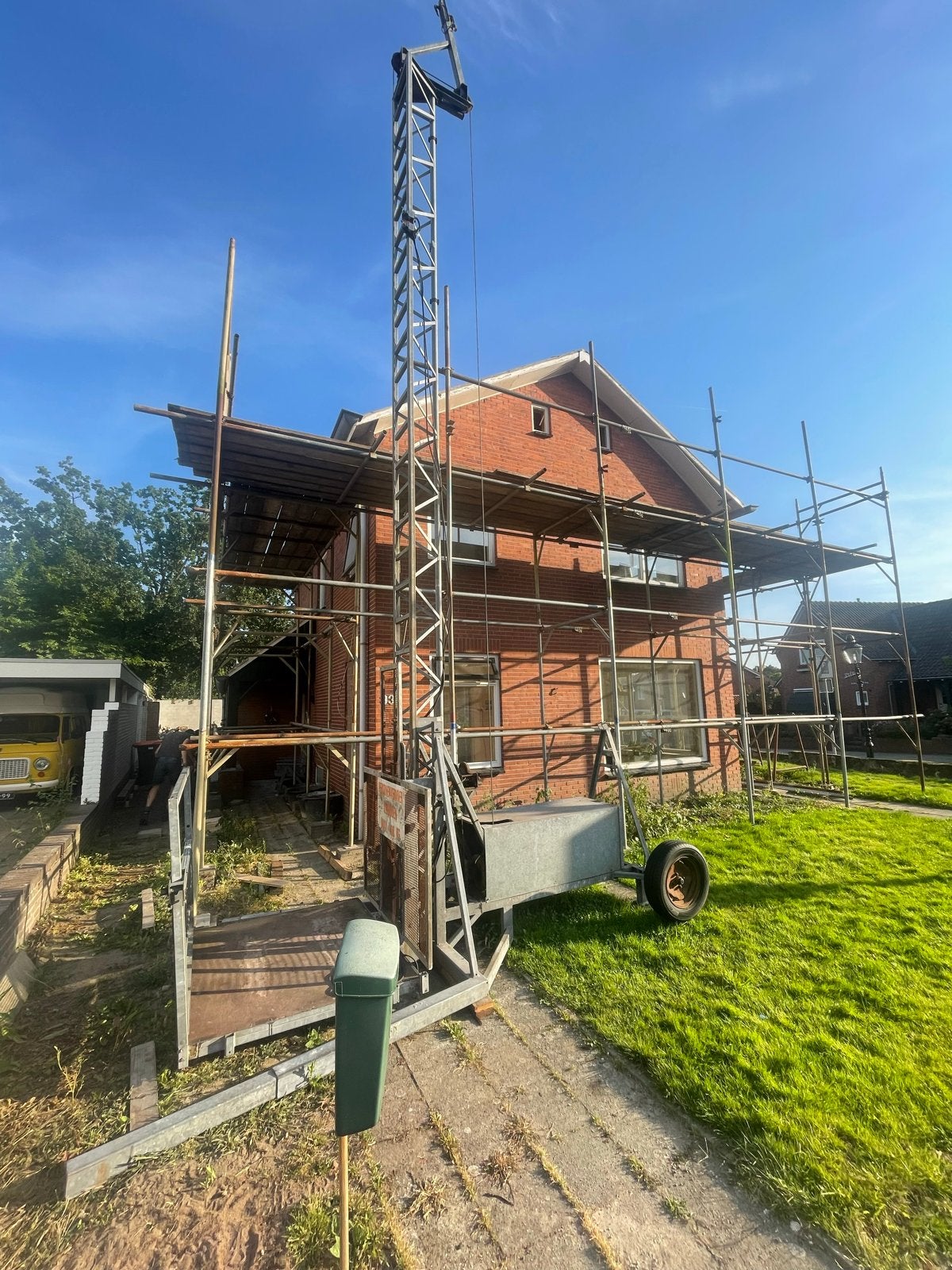 Bouwlift 380V, Ophalen, Gebruikt, Overige typen, 5 meter of hoger