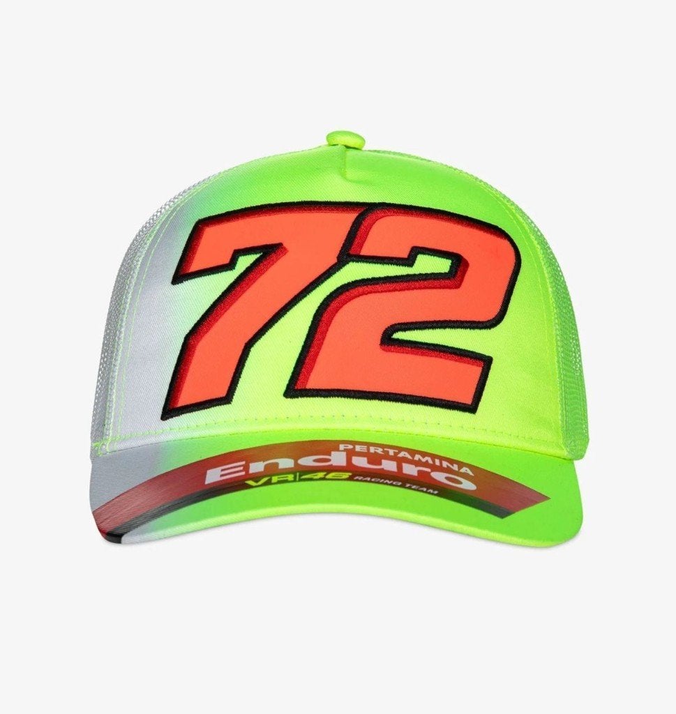 Marco Bezzecchi Pertamina VR46 racing trucker cap, Nieuw, Pet, VR Racing Apparel, Support@vr46.it