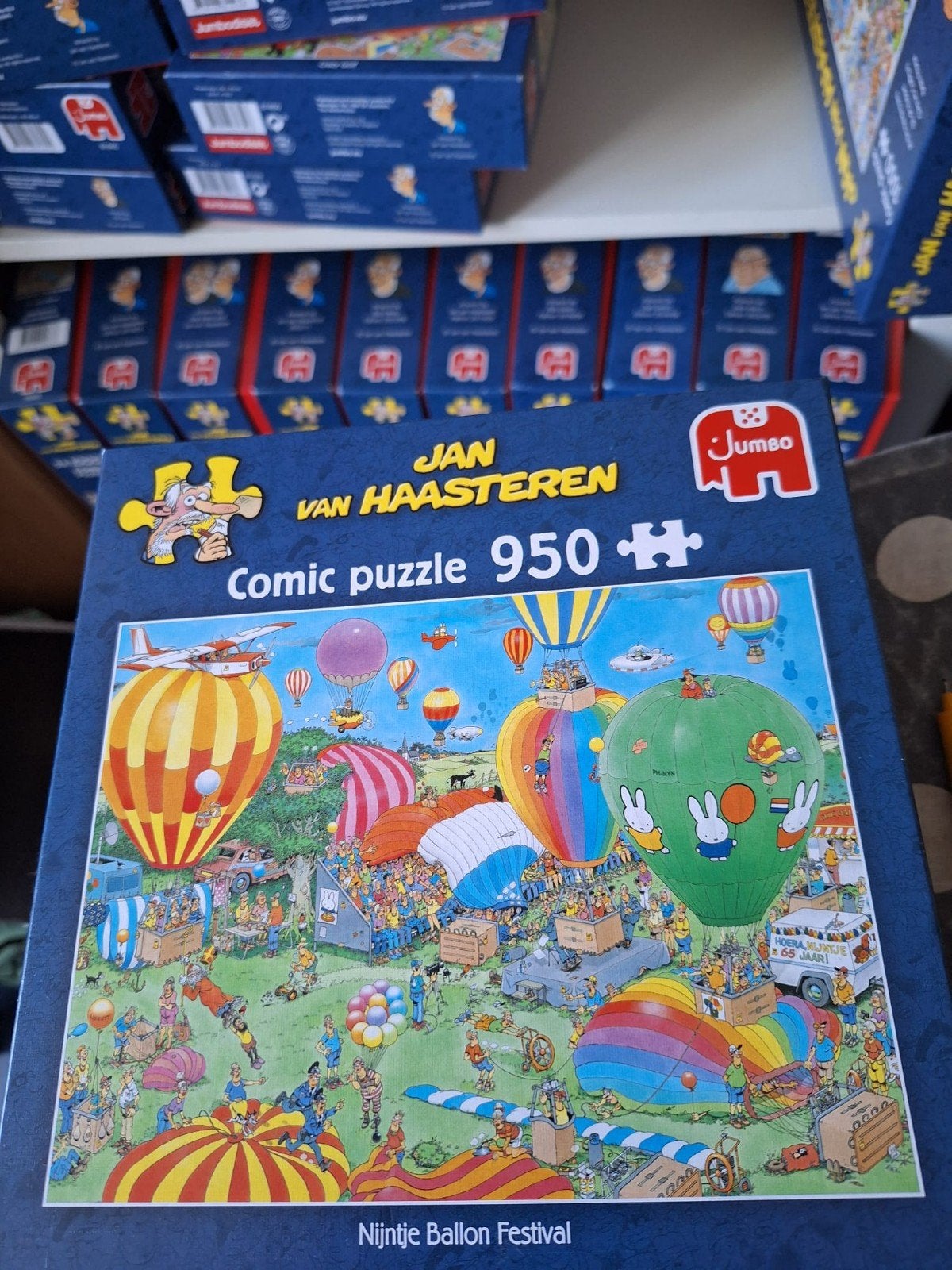 Diverse puzzels Jan van Haasteren 950 stuk, Ophalen, 500 t/m 1500 stukjes, Gebruikt, Legpuzzel