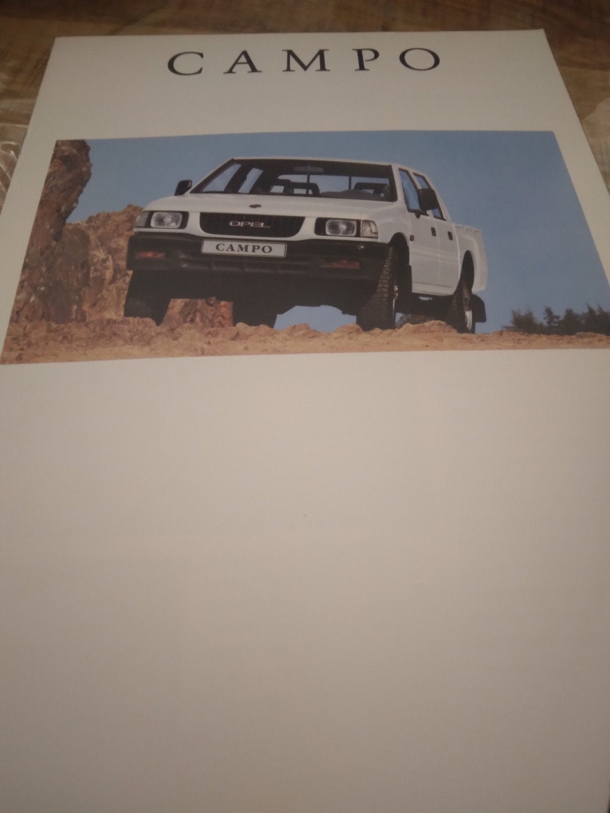 Opel Campo 01 1994, Ophalen of Verzenden, Zo goed als nieuw, Opel