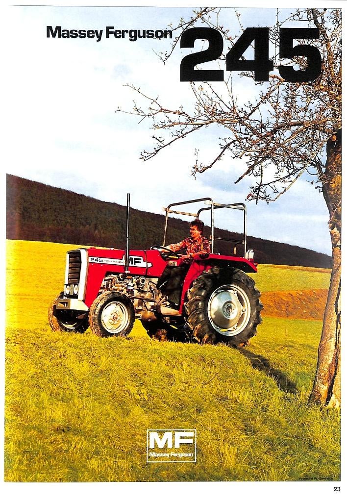 Massey Ferguson, Prospekte 1976-1985, Verzenden, Nieuw, Klaus Bergner, Tractor en Landbouw