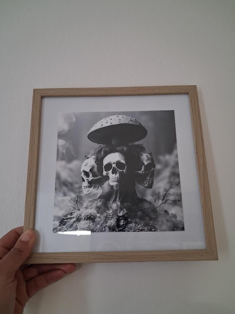 Kunstzinnig foto in foto lijst, Huis en Inrichting, Woonaccessoires | Lijsten, Ophalen, Minder dan 50 cm, Nieuw, Minder dan 50 cm