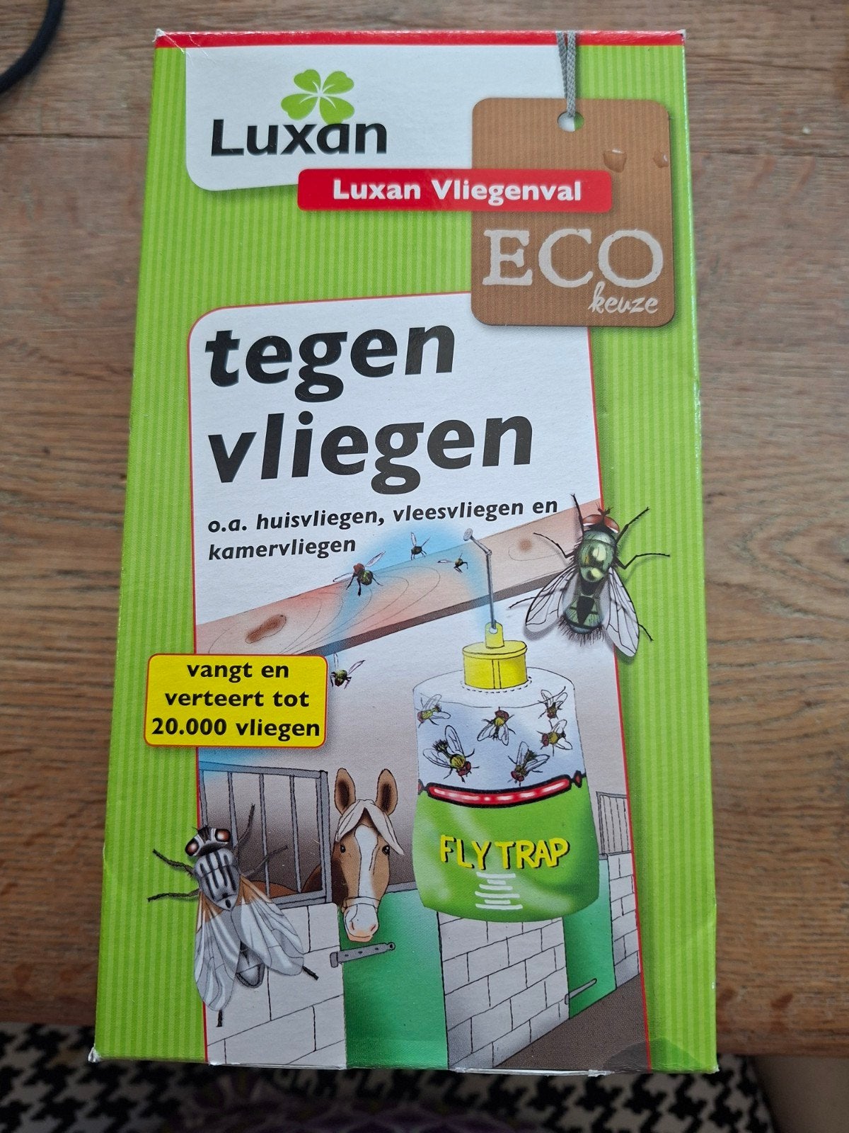 Luxan Vliegenval ECO Keuze - Effectieve Vliegenbestrijding, Ophalen of Verzenden, Nieuw, Ongediertebestrijding