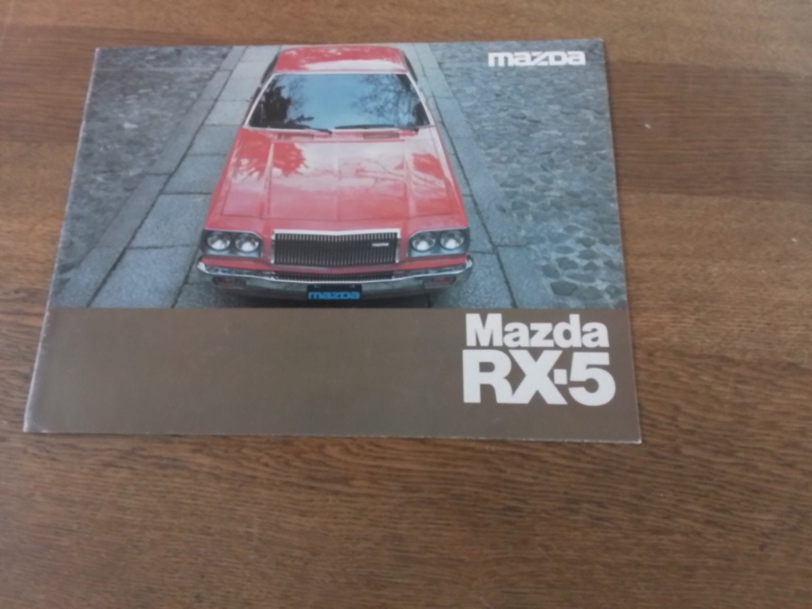 Folder Mazda RX-5, Ophalen of Verzenden, Zo goed als nieuw, Mazda