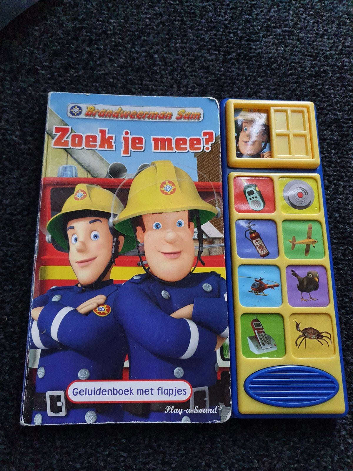 Brandweerman Sam Geluidenboek, Boeken, Ophalen