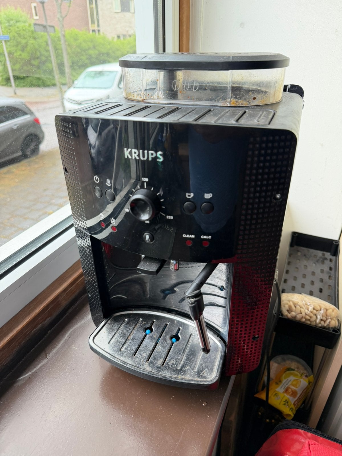 Krups bonen machine, Ophalen, Gebruikt, Koffiemachine
