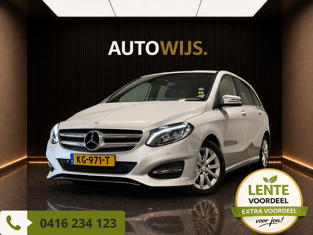 Mercedes-Benz B-klasse 180 Prestige|NL AUTO|FACELIFT|AUT|GRO, Auto's, 1325 kg, Gebruikt, 4 cilinders, Leder en Stof