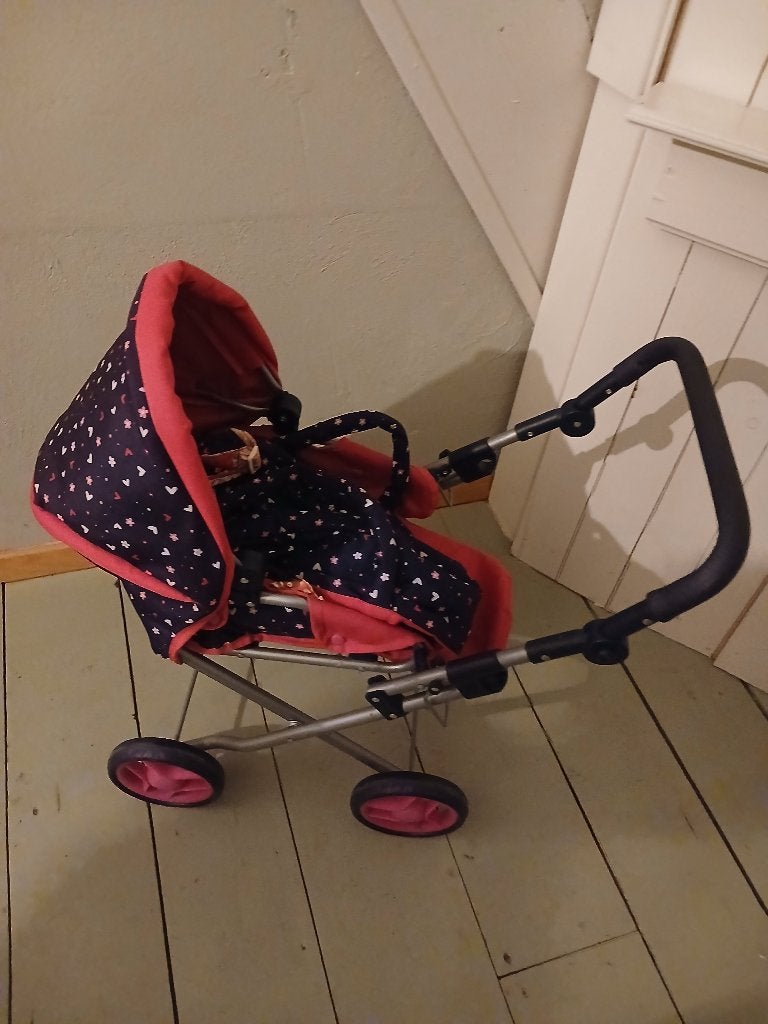Poppenwagen, Kinderen en Baby's, Speelgoed | Poppen, Ophalen, Gebruikt, Babypop