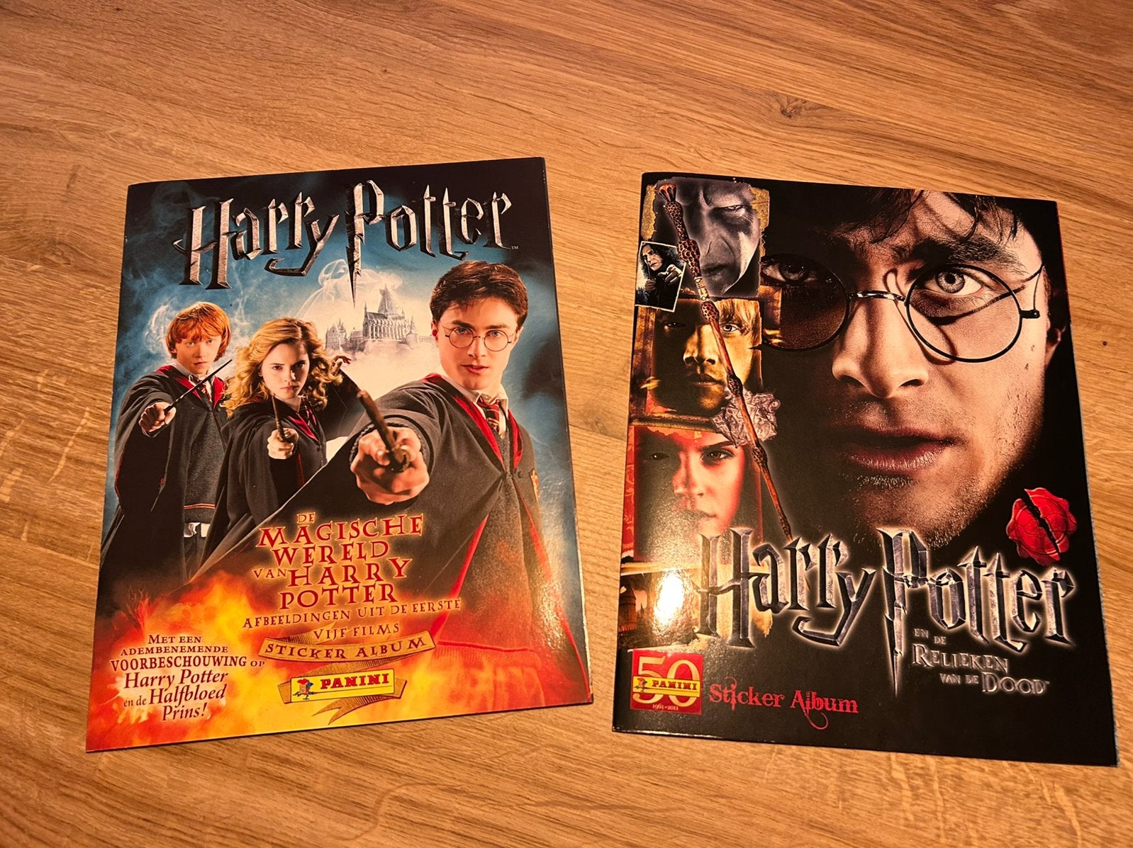 Harry Potter Panini sticker albums., Ophalen of Verzenden, Zo goed als nieuw