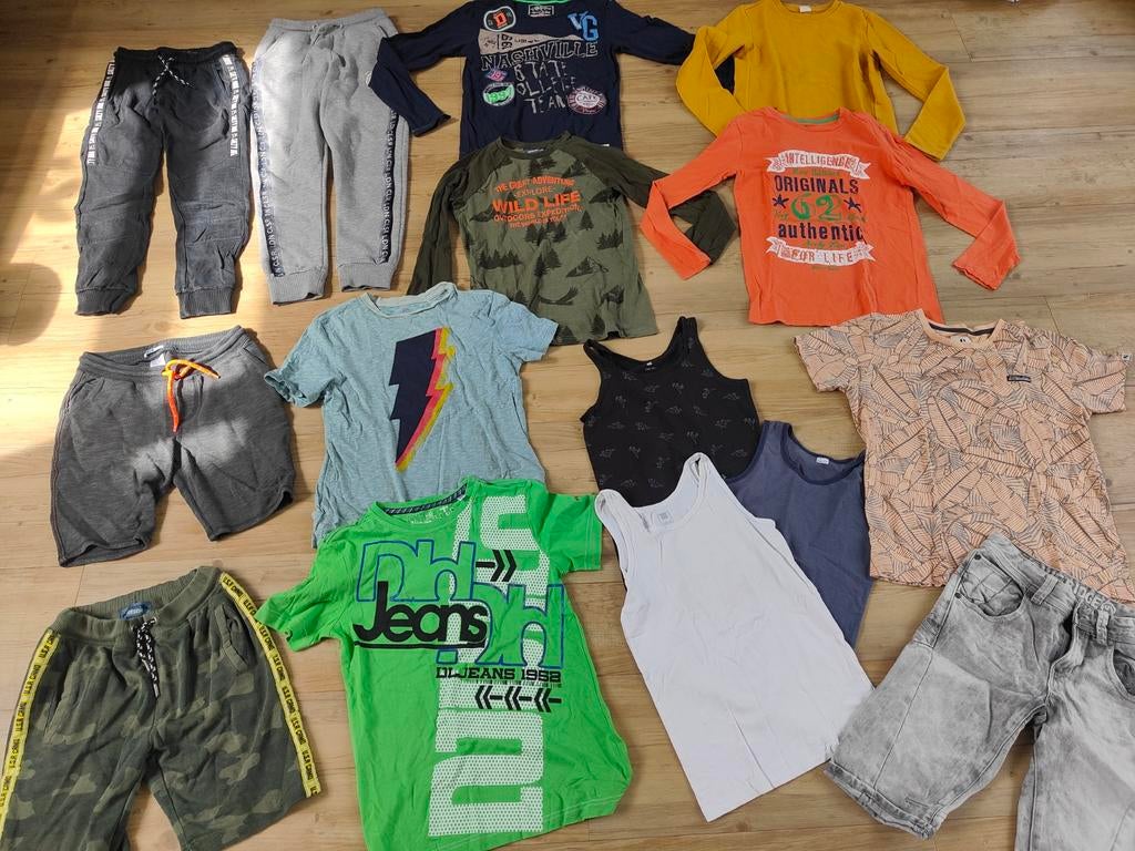 15-delig zomer kledingpakket jongen maat 146/152 Garcia, Ophalen of Verzenden, Gebruikt, Jongen