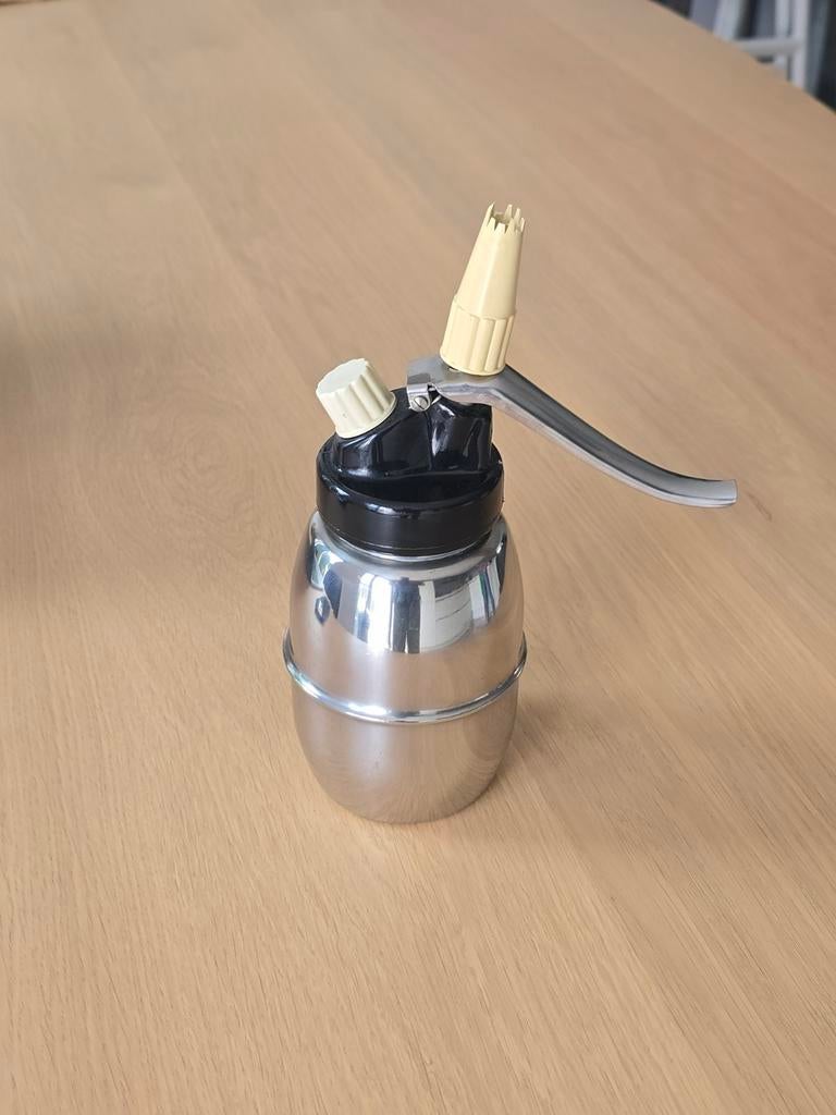 Prachtige antieke Space Age Italiaanse slagroom/Mousse spuit, Ophalen of Verzenden