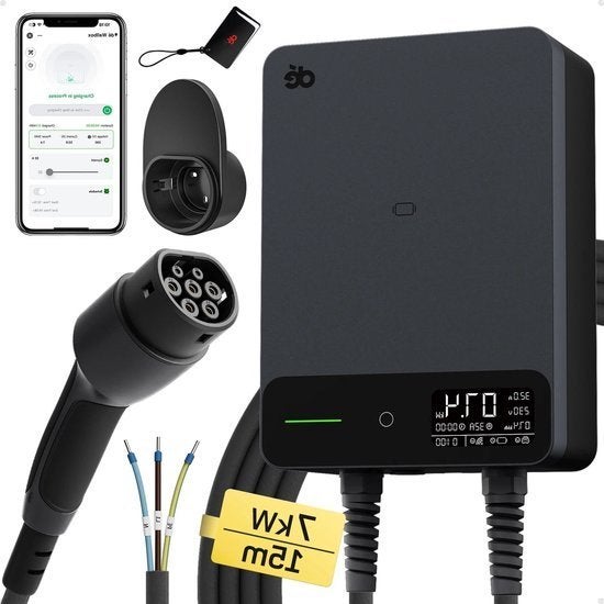 Wallbox Laadpaal – EV Oplaadpunt – Elektrische Auto Lader, Corvance B.V., Verzenden, Nieuw, Corvancebol@gmail.com