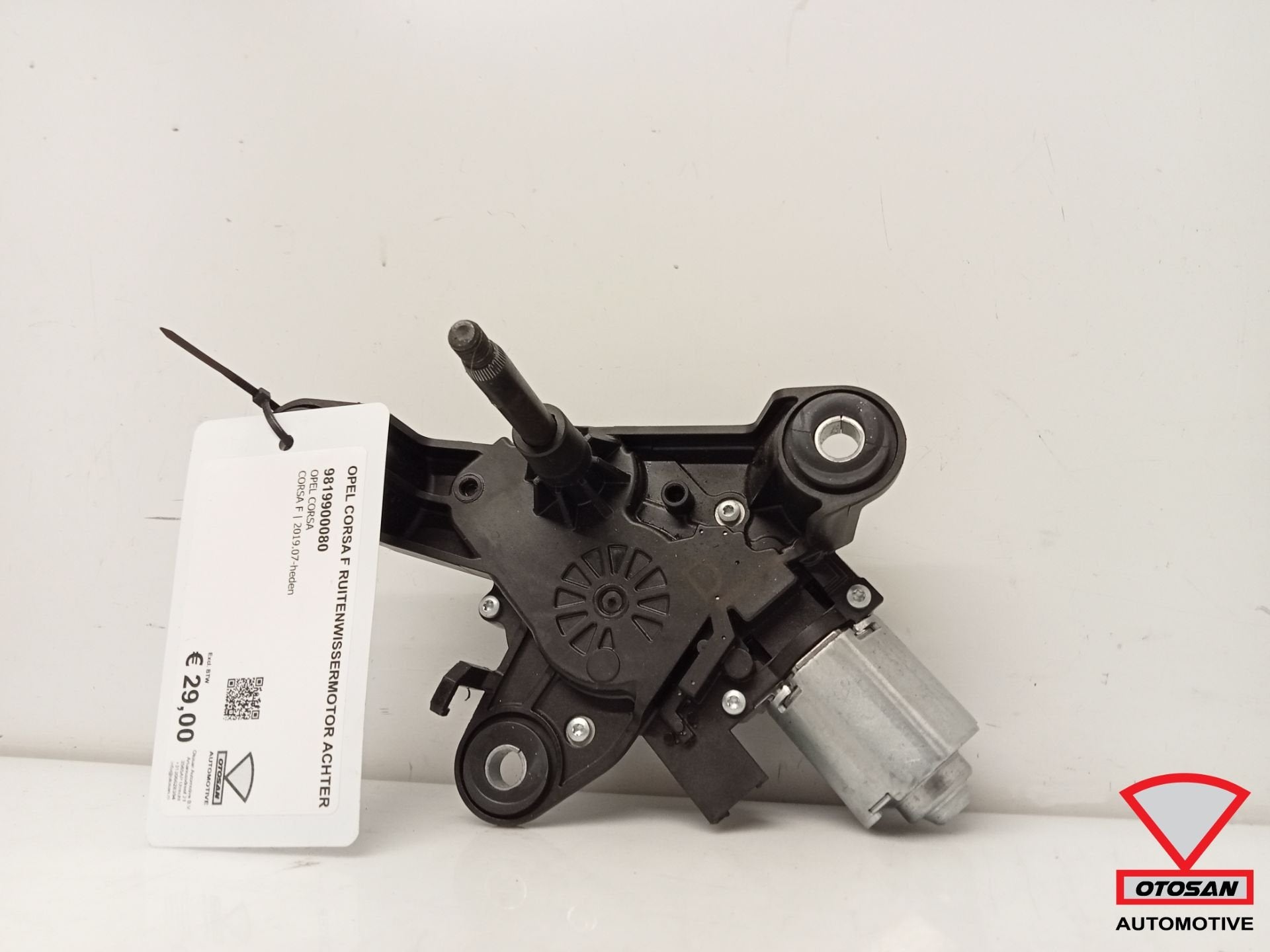 Opel Corsa F Peugeot 208 Ruitenwissermotor Achter 9819900080, Gebruikt, Opel Automobile GmbH, Ophalen of Verzenden, Kontakt@opel-infoservice.de