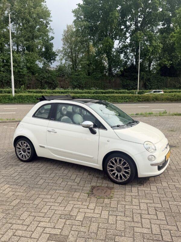 Fiat 500 0.9 Twinair 2011 Wit, Auto's, Fiat, Wit, 24 km/l, Handgeschakeld, Particulier