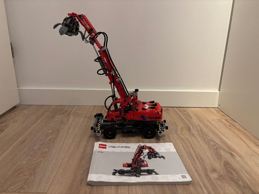 LEGO Technic - 42144 Overslagkraan, Lego, Compleet, Ophalen of Verzenden, Zo goed als nieuw