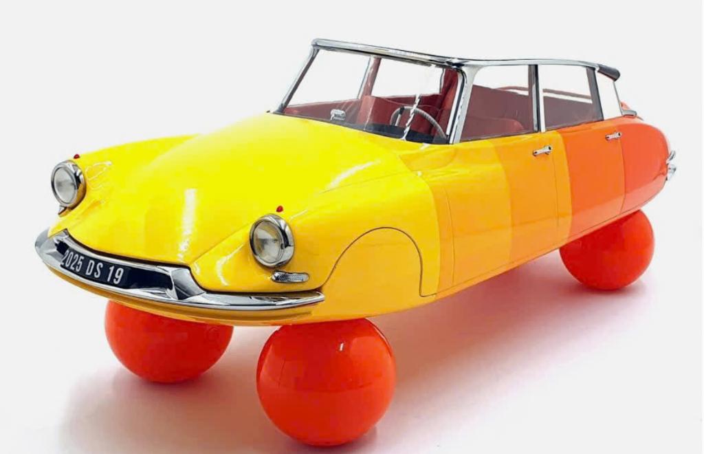 Citroen DS 19 op ballen 1959 1/12 lim. ed. NOREV ref: 121581, Verzenden, Nieuw, 1:5 t/m 1:8, Auto