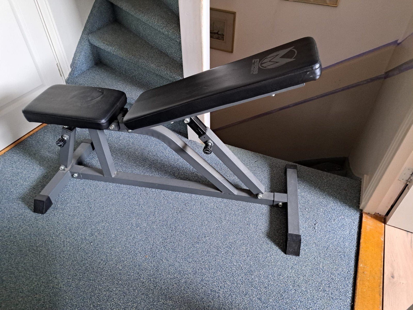 Verstelbare halterbank - E-Series by Gyronetics, Ophalen, Gebruikt, Krachtstation, Metaal
