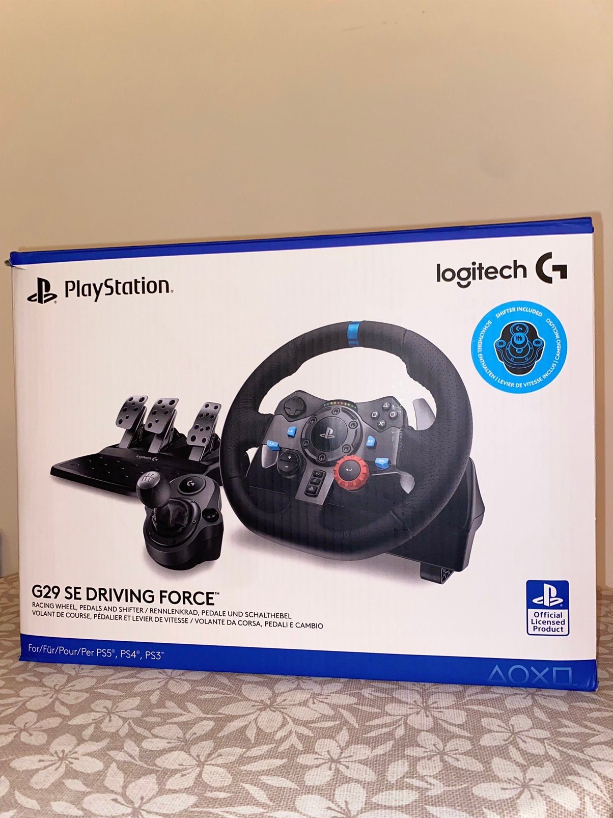 Logitech G29 Driving Force – stuur, pedalen & shifter, Spelcomputers en Games, Ophalen of Verzenden, Zo goed als nieuw, Stuur of Pedalen